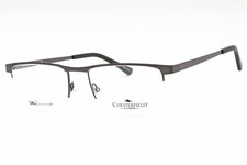 NEW Chesterfield CH 113XL 0FRE 00 Matte Grey 55mm Eyeglasses