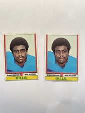 (2) 1974 Topps - Ahmad Rashad #105 (RC) ROOKIE - LOOK!