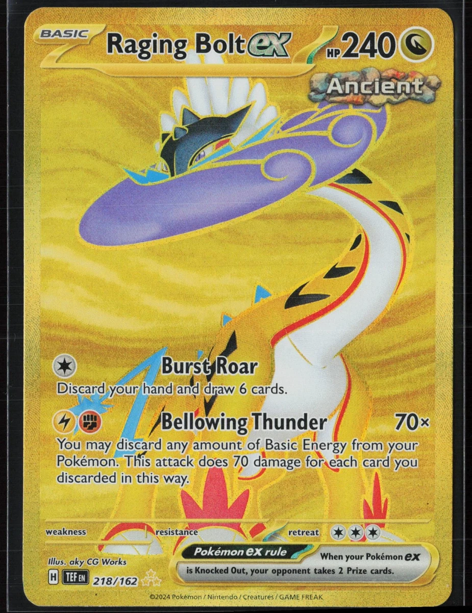 PSA10 Raging 旧枠　30th Anniversary Raging Bolt Ex 218/162 SV05: Temporal Forces for sale | eBay