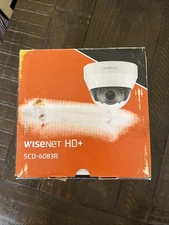 Wisenet SCD-6083R Analog Dome Security Camera