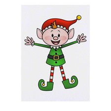 'Boy Elf' Temporary Tattoos / Transfers TO00030592