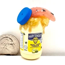 Hairy Tongues Real Tang Tongue Mayonnaise Zuru Mega Gross Mini Brands Series 2