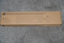 New HP 725 Multi-Device Rechargeable Wireless Keyboard  Mouse Combo 9T5B0UT ABA