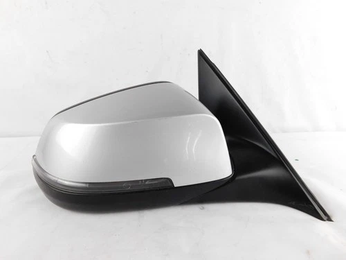 2014-2016 BMW 528i 535i 550i F10 LCI Right Power Mirror With Camera Silver OEM