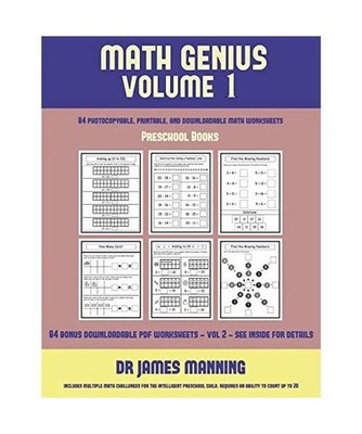 Preschool Books [Math Genius Vol 1]: This Book Is Designed for Preschool Teacher