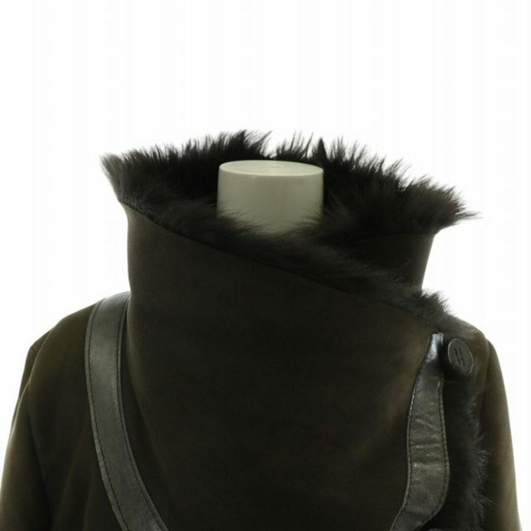 Carl Donohue KARL Donoghue Lamb Leather Coat Mouton Fur Long Carl Donohue KARL Donoghue Lamb Leather Coat Mouton Fur Long
