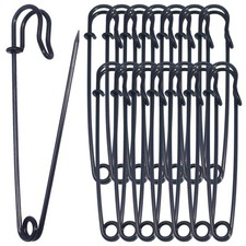 Safety Pins Brooches 4 Inch/100mm Heavy Duty Blanket Pins for Blankets, Craft...