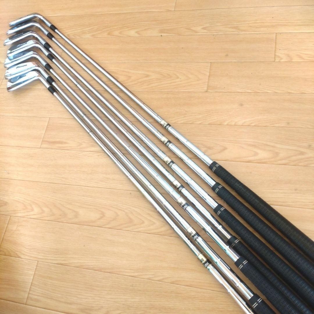 [MIZUNO] MP-37 Iron Set 4,5,6,7,8,9,P 7 pieces Dynamic Gold X100 USED From Japan