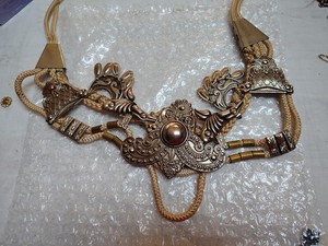 Vintage Korean Belly Dancer Belt  Body Jewelry Necklace