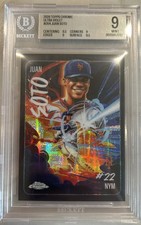 2026 Topps Chrome Baseball -#UV-4 Juan Soto Rare Ultra Violet SSP - Mets BGS 9