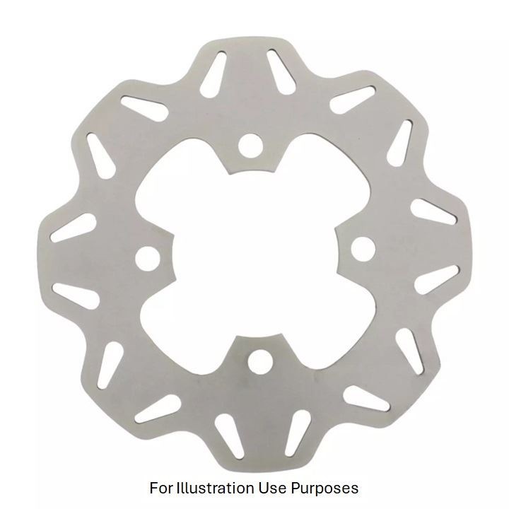 EBC VR Scooter Solid Vee Front Disc Front Left for Honda CN 250 Helix 1987-1998