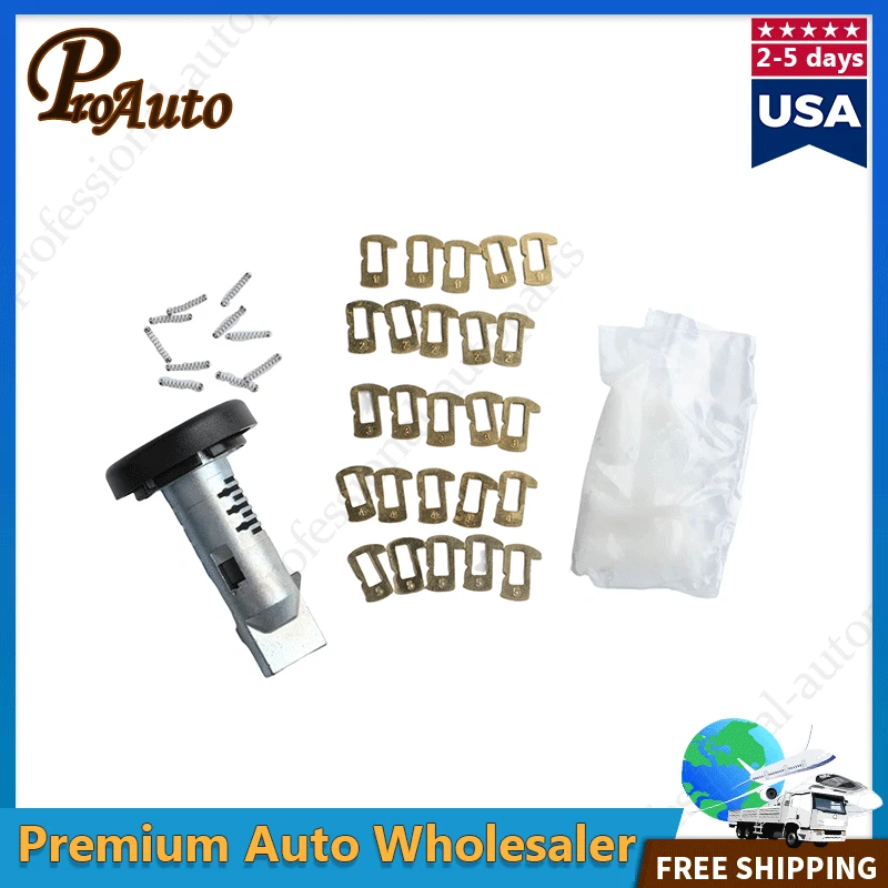 Cilindro de bloqueo de encendido y kit de reparación 15794826 para Chevy Silverado Yukon Cadillac Foto 2 de 4