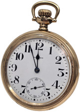 E. HOWARD KEYSTONE SERIES 11 RAILROAD CHRONOMETER POCKET WATCH MINTY CASE