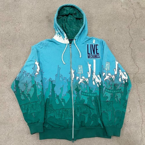 Vintage Unique The Struggle Continues Live Mechanics Hoodie