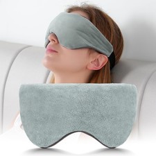 Sivio Weighted Eye Mask for Women & Men, Heatable and Freezeable Weighted Eye