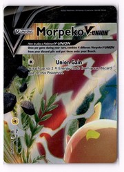 Morpeko V-Union Set of 4 SWSH218 Sword & Shield Promo Holo