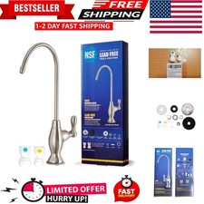 NSF Certification Lead-Free Water Filtration Reverse Osmosis Faucet Brushed N...