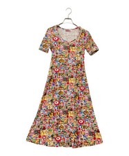 HYSTERIC GLAMOUR Short-Sleeved Dress 7040