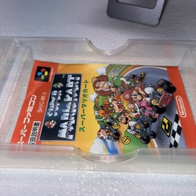 SUPER MARIO KART Nintendo Super Famicom SFC Japan Import SNES NTSC-J Complete-D7
