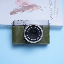 For Fujifilm X-T50 XT50 XE5 Camera Bag Leather Dock Case Base Protection Cover