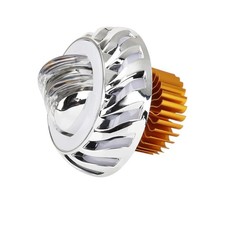 Motorcycle Headlight Led Angel Devil Eyes Flash Headlight Projector Lens High...