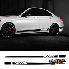 Mercedes Benz W205 W204 Aufkleber Linie Tuning