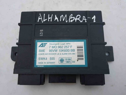 FORD GALAXY WGR Getriebesteuergerät 7M0962257F 1.90 Diesel 81kw 1999 10817776