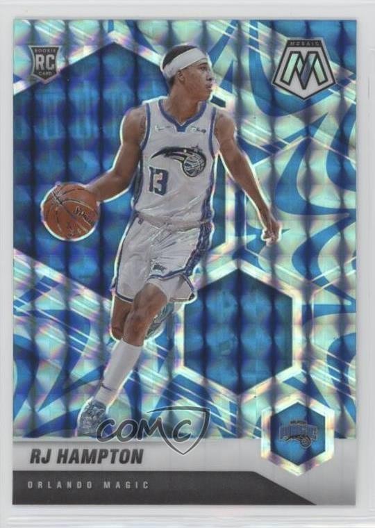 2020-21 Panini Mosaic Rookie Reactive Blue Prizm RJ Hampton #233 0nr3