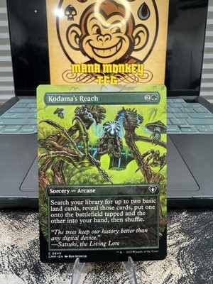 Kodama's Reach (Borderless) Commander Masters Near Mint MTG US Seller