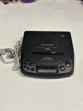 Vintage 90s Panasonic SL S330 Portable CD Player, Made in Japan With Headphones