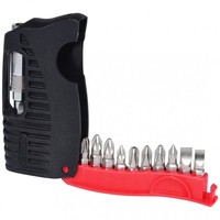 "Ks Tools 1/4\" Mini-Bit-Etui, 11-Tlg Schlitz, Ph, Pz"