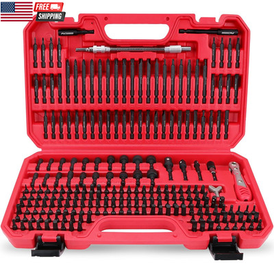 21-Piece 2.5'' Hex Head Allen Wrench Drill Bit Set, 1/4'' Hex Screwdriver Bits Set