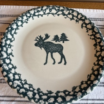 Vintage FOLK CRAFT Tienshan Moose Country Collection 10.25