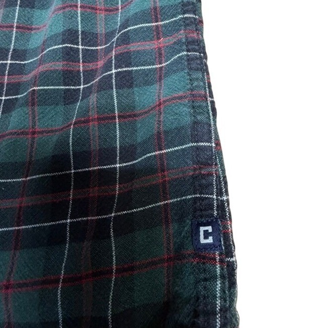 "Chaps" Plaid Patchwork Button Down Shirt Women S… - image 8