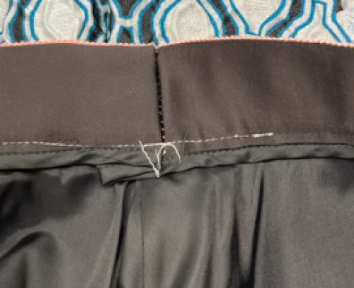 Peter Pilotto ALTERED Textured Abstract Print Multicolor Full Midi Skirt sz 8 - Image 4 of 4