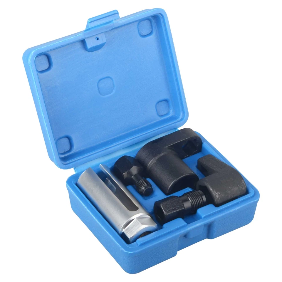 5Tlg Lambdasonden Werkzeug Lamdasonde Schlüssel Nüsse Set und Gewindereparatur - Bild 2 von 4