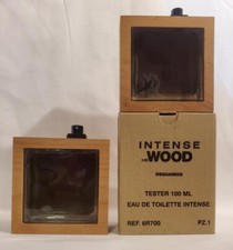 2 bottles DSQUARED2 INTENSE HE WOOD cologne HUGE 3.4oz 100ml RARE FREE SHIPPING