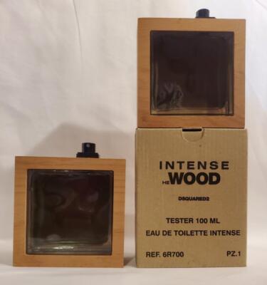 2 bottles DSQUARED2 INTENSE HE WOOD cologne HUGE 3.4oz 100ml RARE *FREE SHIPPING