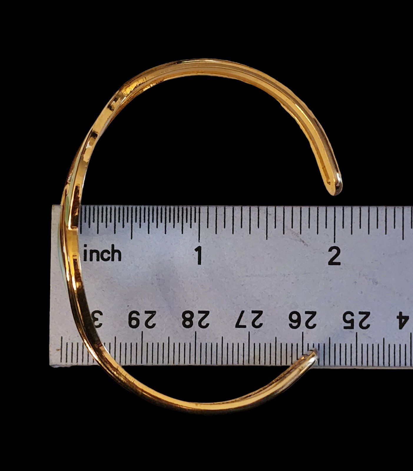 GREEN ENAMEL OPENWORK CUFF - image 8