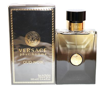 Versace Oud Noir By Versace 3.3/3.4oz Edp Spray For Men New In Box
