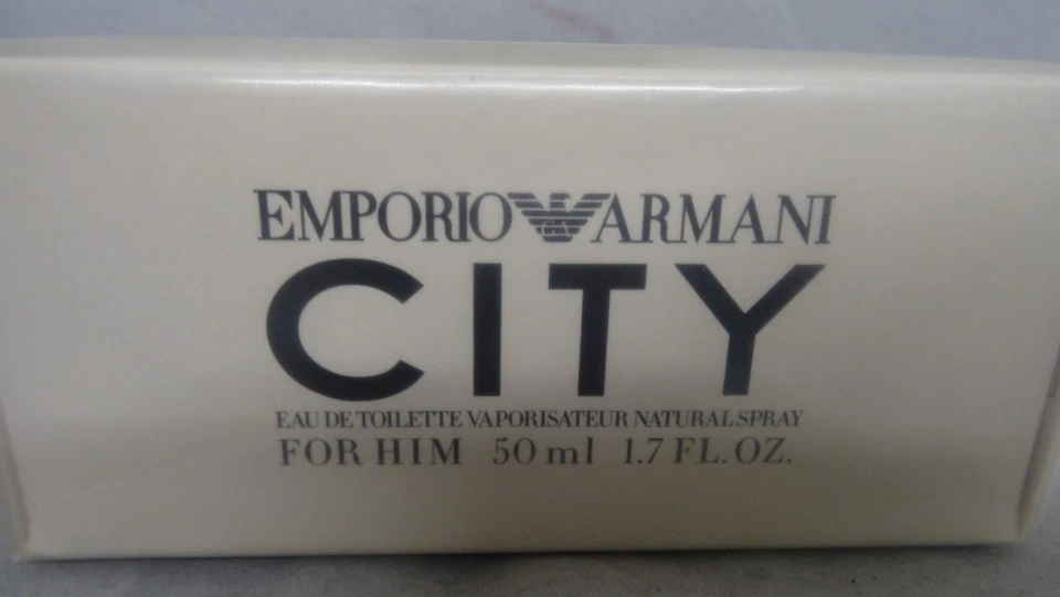 EMPORIO ARMANI CITY GLAM FOR HIM EDT 50ml., DESCONTINUADO, MUY RARO, PRECINTADO (T) Foto 3 de 3