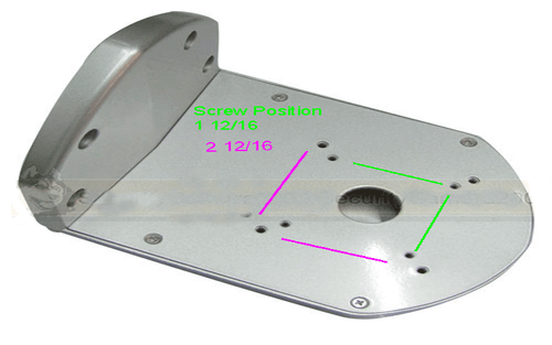 Outdoor Wall Mount Bracket Metal stand housing CCTV Security Dome Camera - Picture 2 of 4