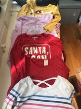 Osh Kosh And Carters Long Sleeve Tshirt Girl Baby Bundle