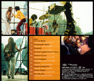 Grand Funk Railroad ~ Live The 1971 Tour OBI CD 2021 Universal