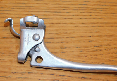 Poignée De Frein Vélo Course Ancien Aluminium, Années 40/50 - Pièce Vintage Rétro
