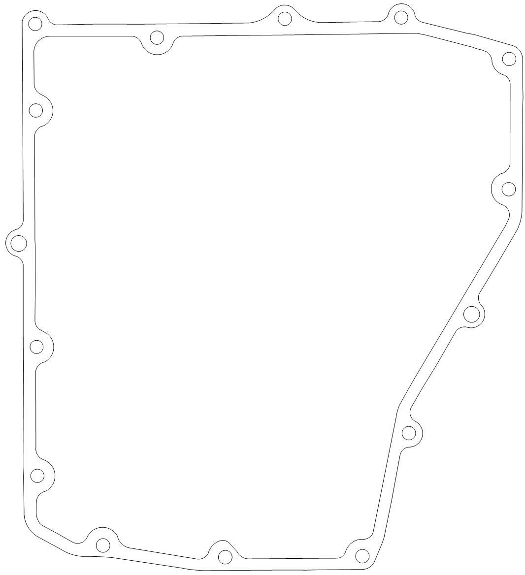 Kawasaki ZX12R 11060-1909 Oil Pan Gasket | eBay