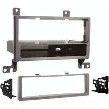 Metra 99-7325S Silver Single DIN Dash Kit for 2007-12 Hyundai Santa Fe