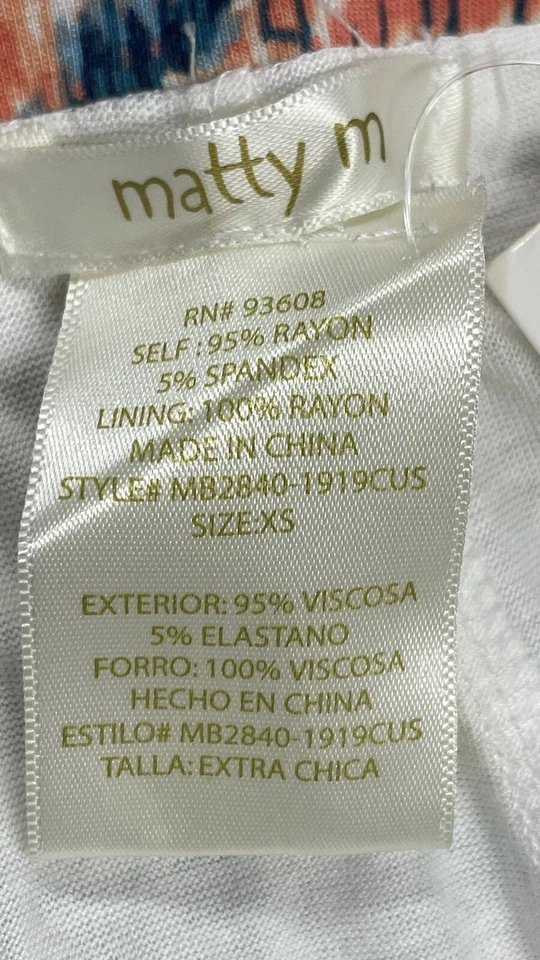 Saia Matty M Feminina Tamanho X-Pequena Cintura Elástica Asteca Lápis Forrado Elástico - Imagem 3 de 4