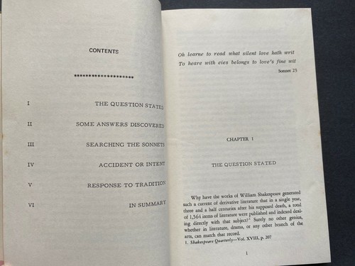 Wasn't Shakespeare Someone Else?, by Ralph L. Tweedale - 1971 - HC Book DJ - Picture 8 of 12