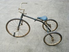 Antique Tricycle Trike Child  s Kids 1920s 1930s